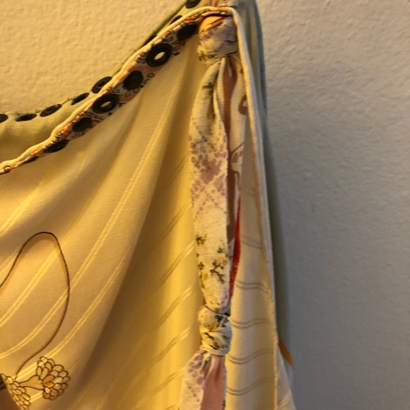 Fabulous French silk floral scarf dress. Stunning. - Picture 2 of 7